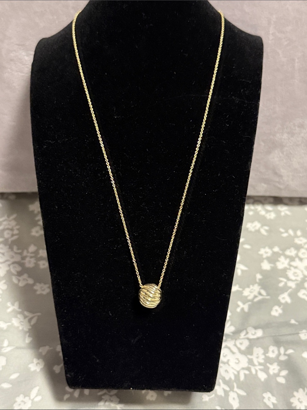 Natalie Wood Gold-tone Swirl Pendant Necklace - Women Jewelry